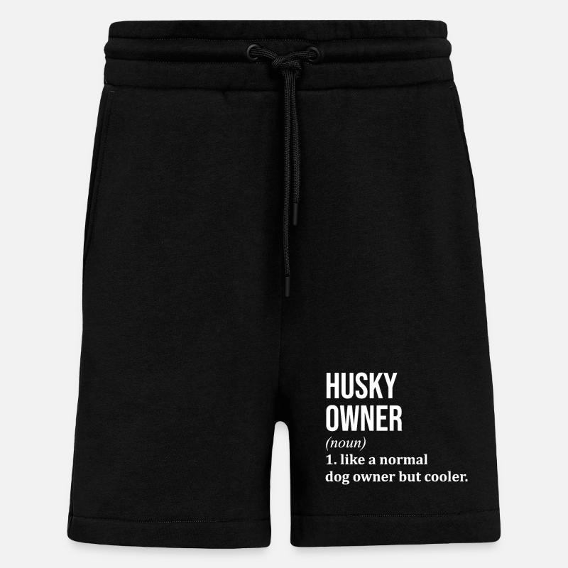 Schlittenhund - Shorts - made by SPREAD - SOLID BLACK