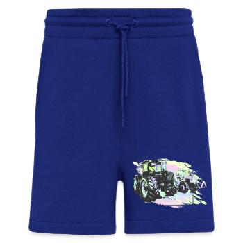 Old tractors - Shorts - made by SPREAD - Iconic Blue - Front