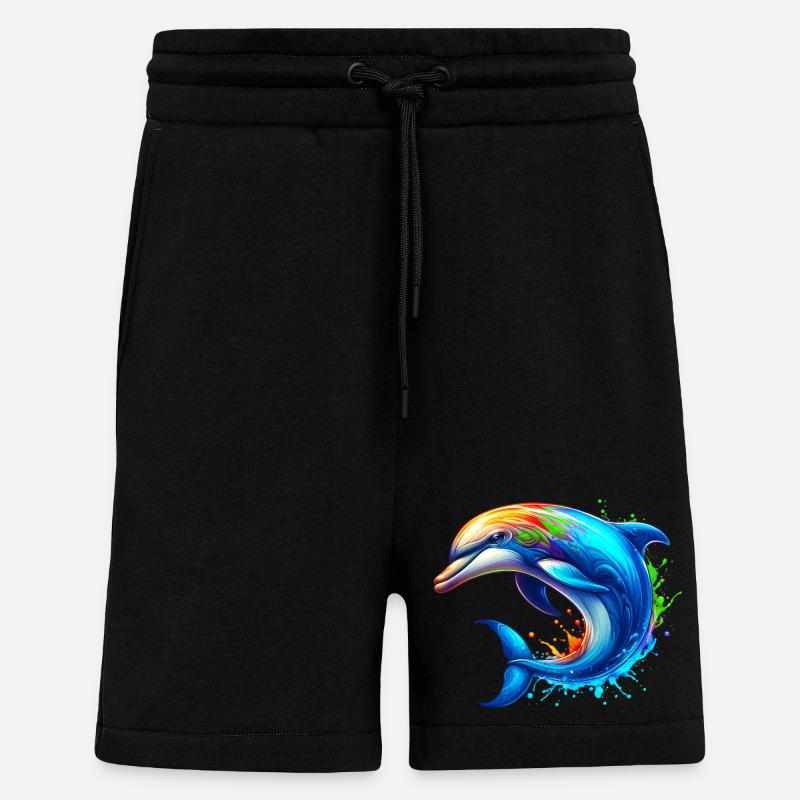 Delfin - Shorts - made by SPREAD - SOLID BLACK