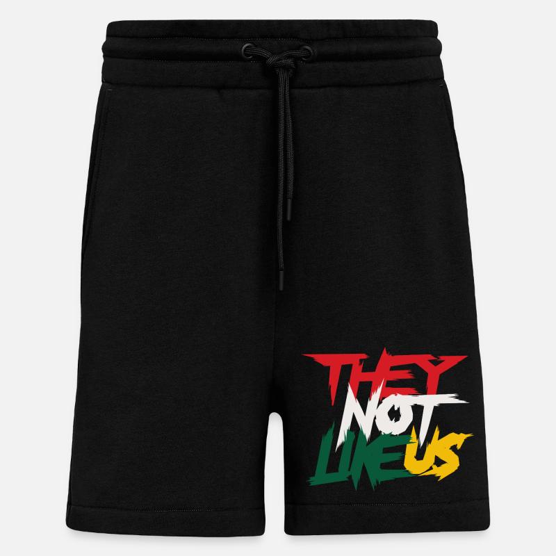 Bold Identity Statement - Shorts - made by SPREAD - SOLID BLACK