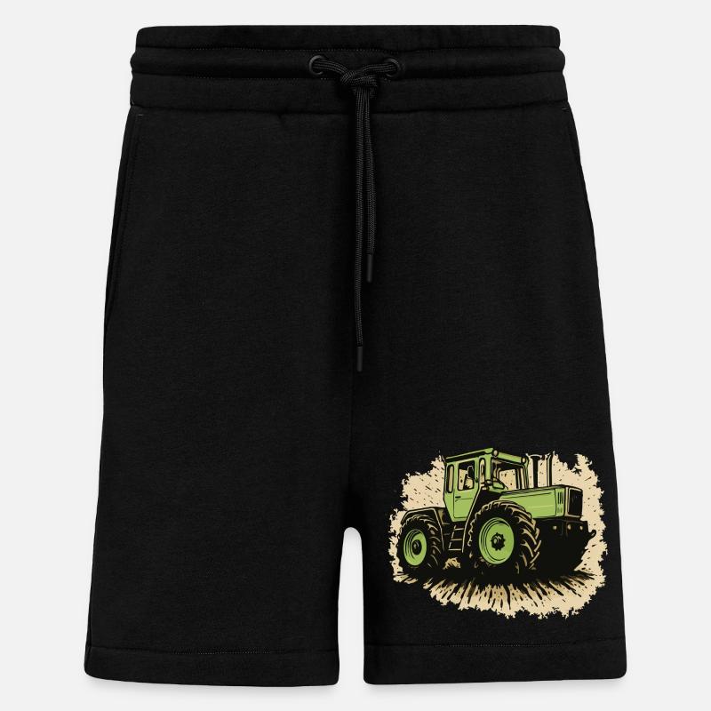 Traktor - Shorts - made by SPREAD - SOLID BLACK
