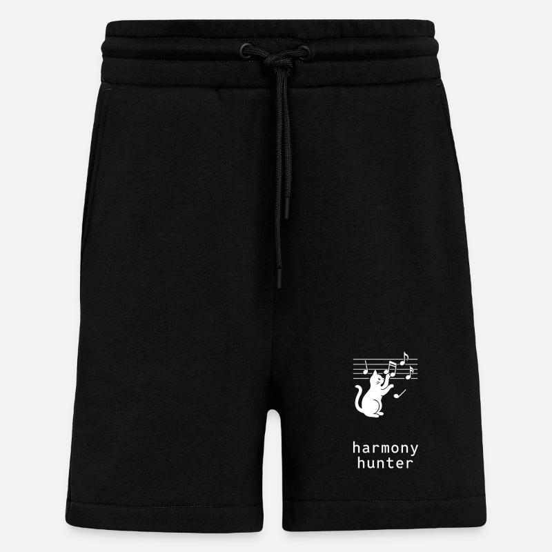 Arawara - Harmony Hunter - Shorts - made by SPREAD - SOLID BLACK