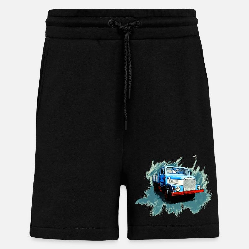 Ostkraft auf Rädern - Shorts - made by SPREAD - SOLID BLACK