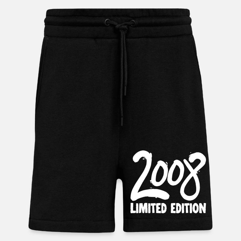 2008 Limited Edition 18th Birthday - Shorts - made by SPREAD - SOLID BLACK
