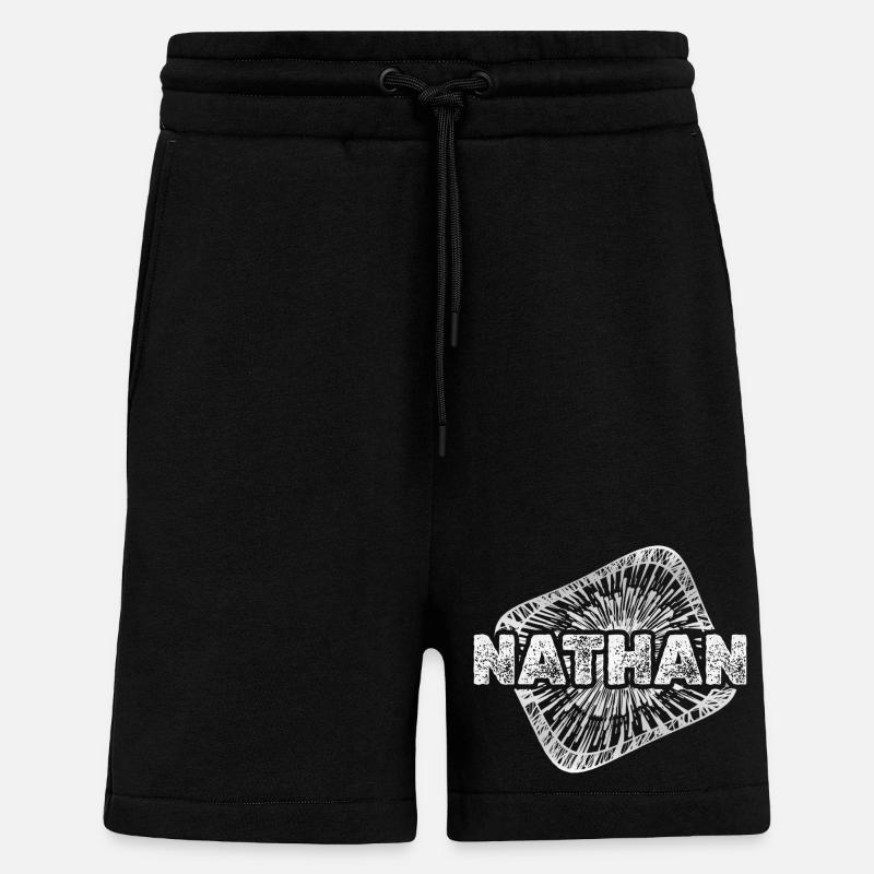 Conception - Short bio décontracté fabriqué en UE - SOLID BLACK