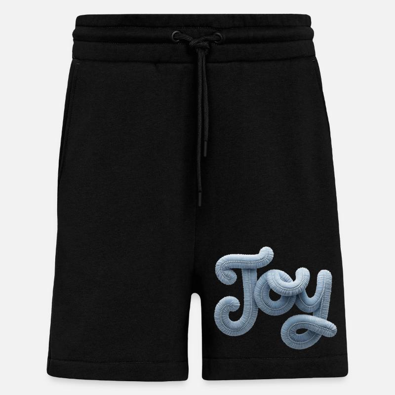 Joy Modern Patchwork Look - Shorts - made by SPREAD - SOLID BLACK