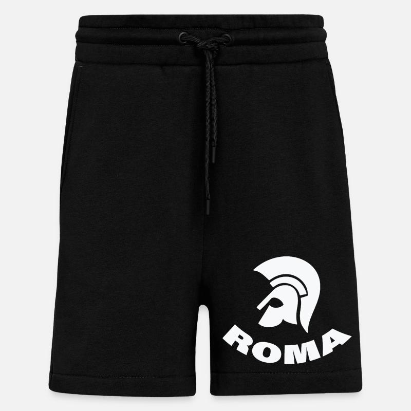 Rom - Short bio décontracté fabriqué en UE - SOLID BLACK
