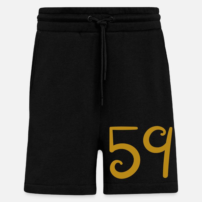 59 - Shorts - made by SPREAD - SOLID BLACK