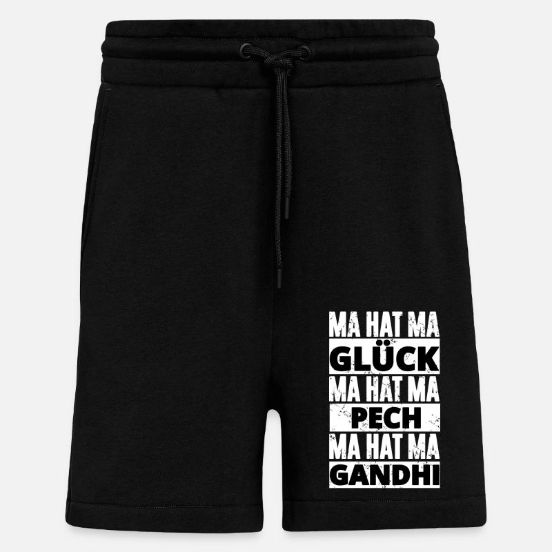 Lustiger Spruch - Shorts - made by SPREAD - SOLID BLACK