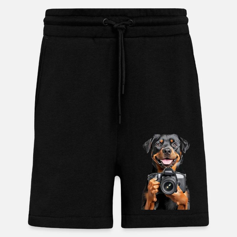 Rottweiler - Shorts - made by SPREAD - SOLID BLACK