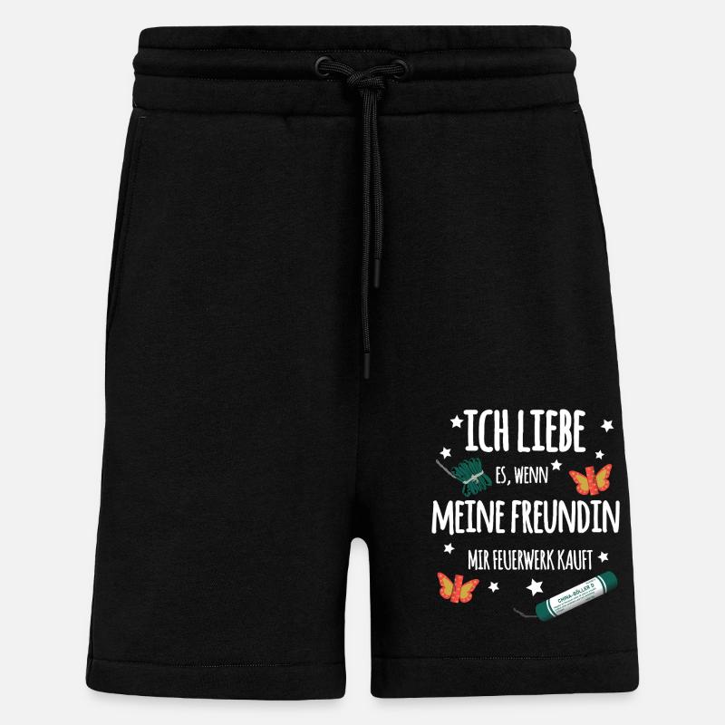 Pyro Partnerschaft - Shorts - made by SPREAD - SOLID BLACK