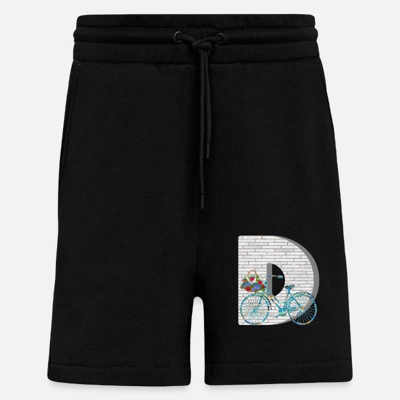 bicycle e 100 d - Shorts - made by SPREAD - SOLID BLACK