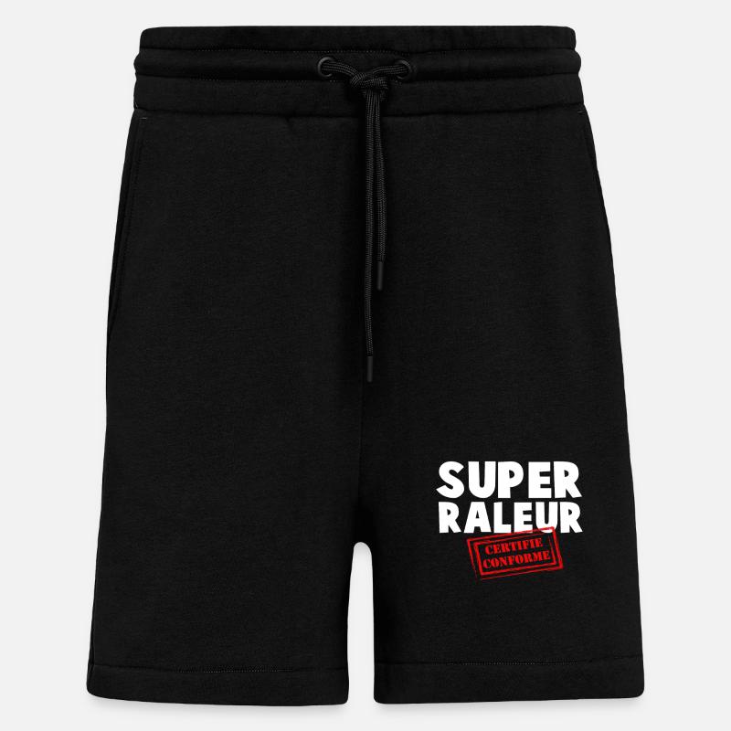 Super Certified Compliant Scraper - Shorts - made by SPREAD - SOLID BLACK