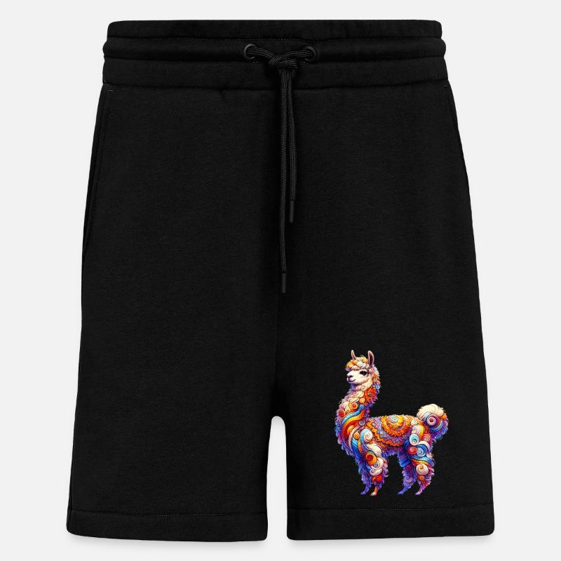 Alpaca - Shorts - made by SPREAD - SOLID BLACK