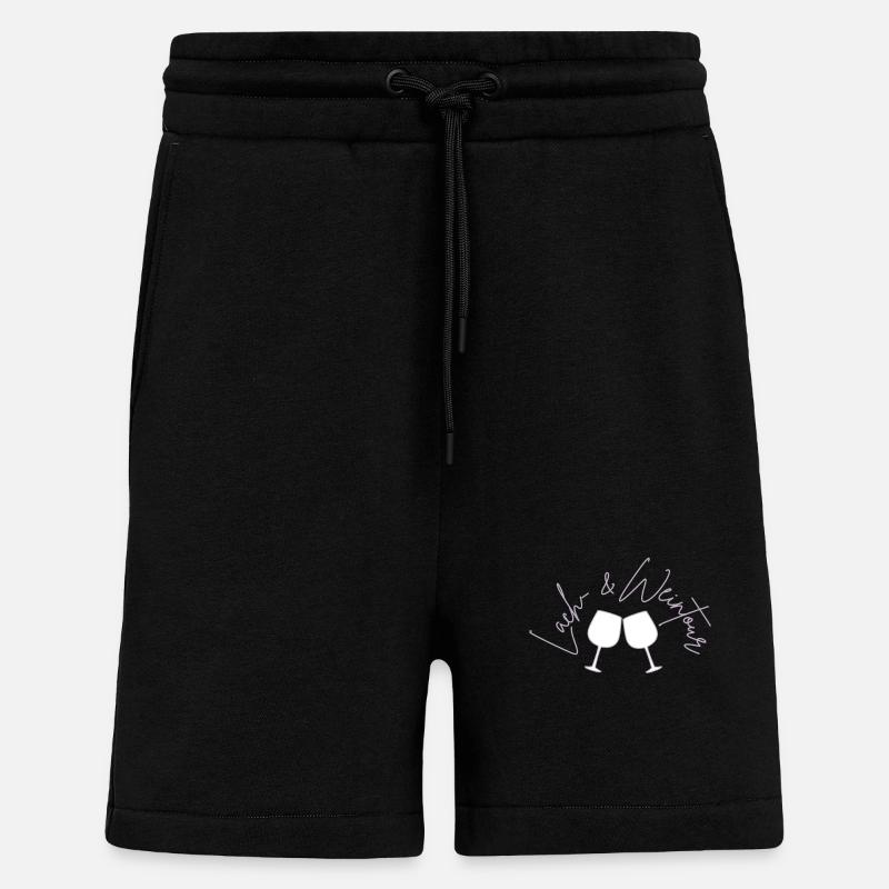 Lach und Weintour - Shorts - made by SPREAD - SOLID BLACK