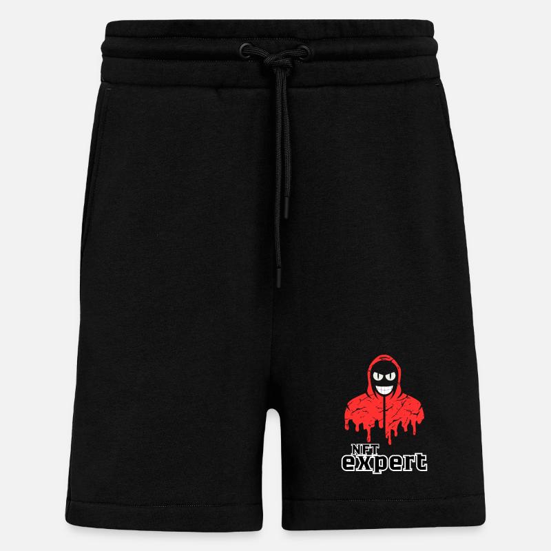 NFT - Experte für digitale Vermögenswerte - Shorts - made by SPREAD - SOLID BLACK