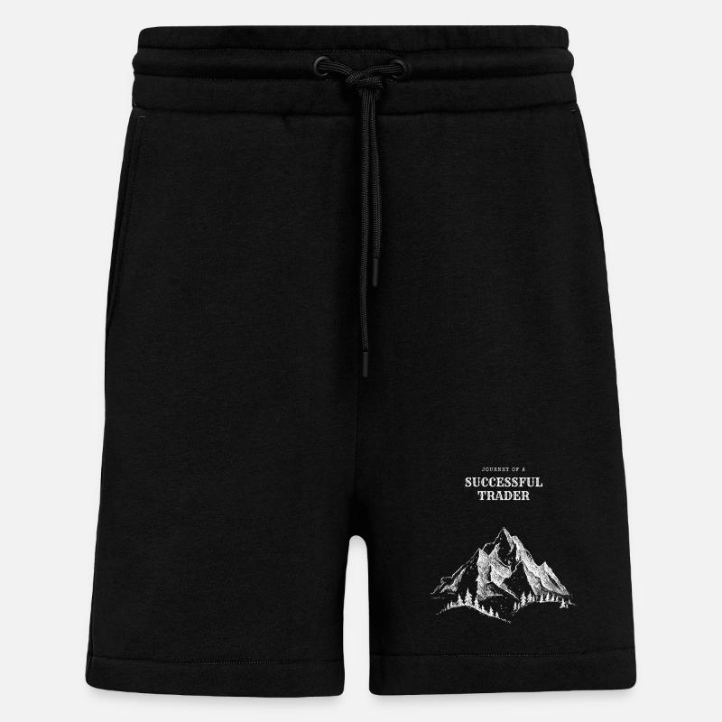 Journey of a Successful Trader - Shorts - made by SPREAD - SOLID BLACK