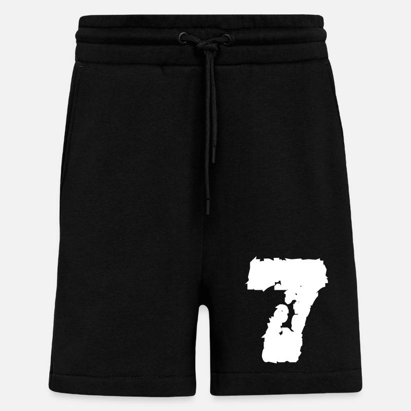 7 Nummer sieben - Shorts - made by SPREAD - SOLID BLACK
