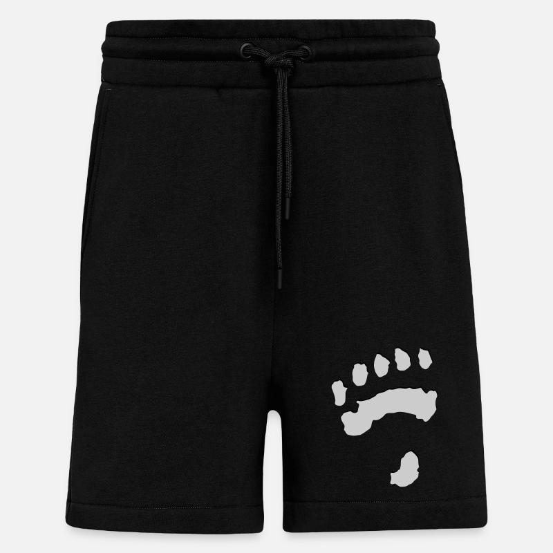Eisbärtatze - Shorts - made by SPREAD - SOLID BLACK
