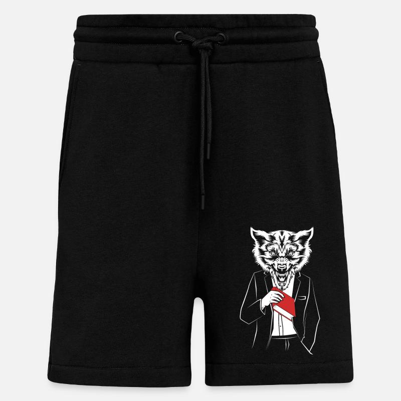 Werwolf - Shorts - made by SPREAD - SOLID BLACK