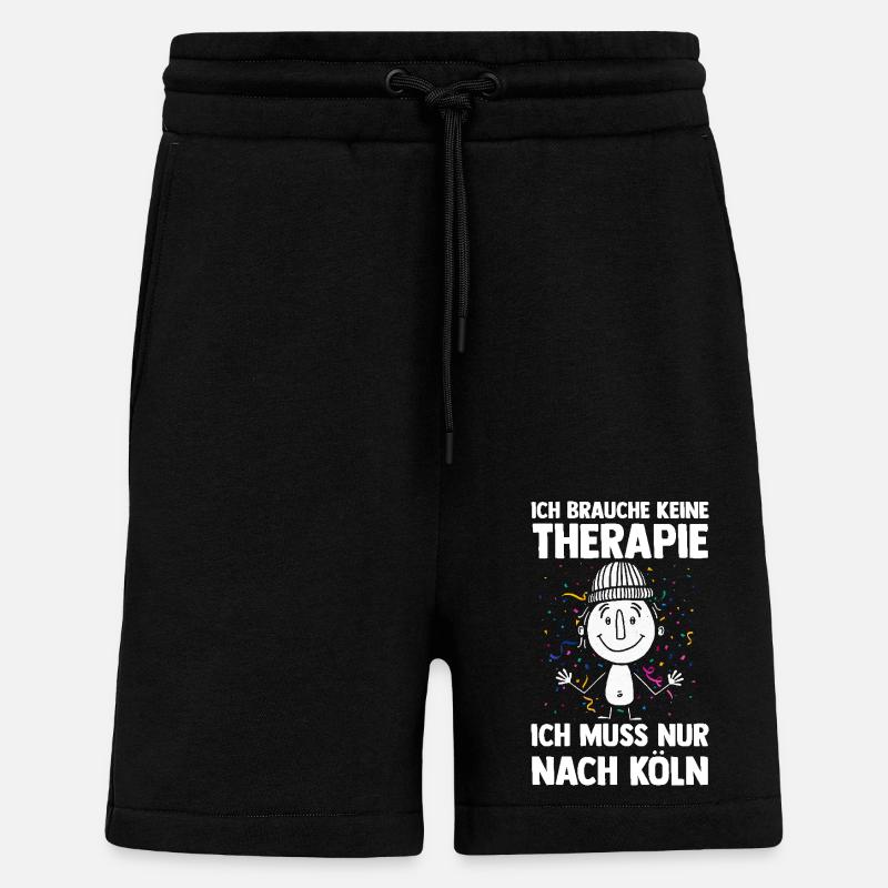 Costume de carnaval Carnaval - Short bio décontracté fabriqué en UE - SOLID BLACK