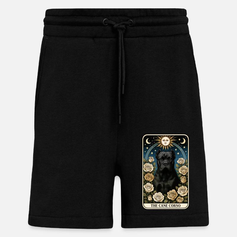 Cane Corso - Shorts - made by SPREAD - SOLID BLACK