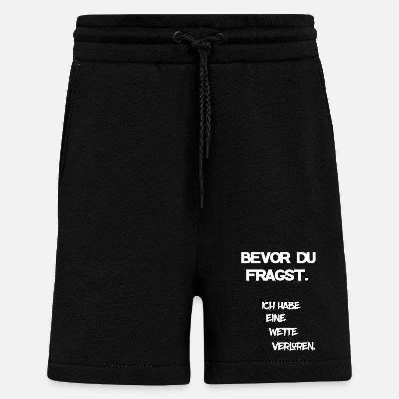 Wette verloren - Shorts - made by SPREAD - SOLID BLACK