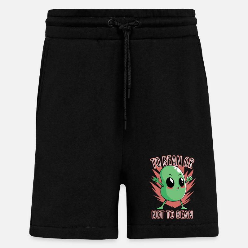 Bohne oder nicht Bohne - Shorts - made by SPREAD - SOLID BLACK