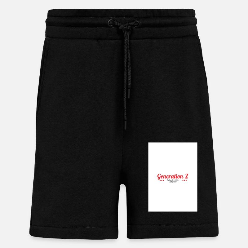 Generation Z - Shorts - made by SPREAD - SOLID BLACK