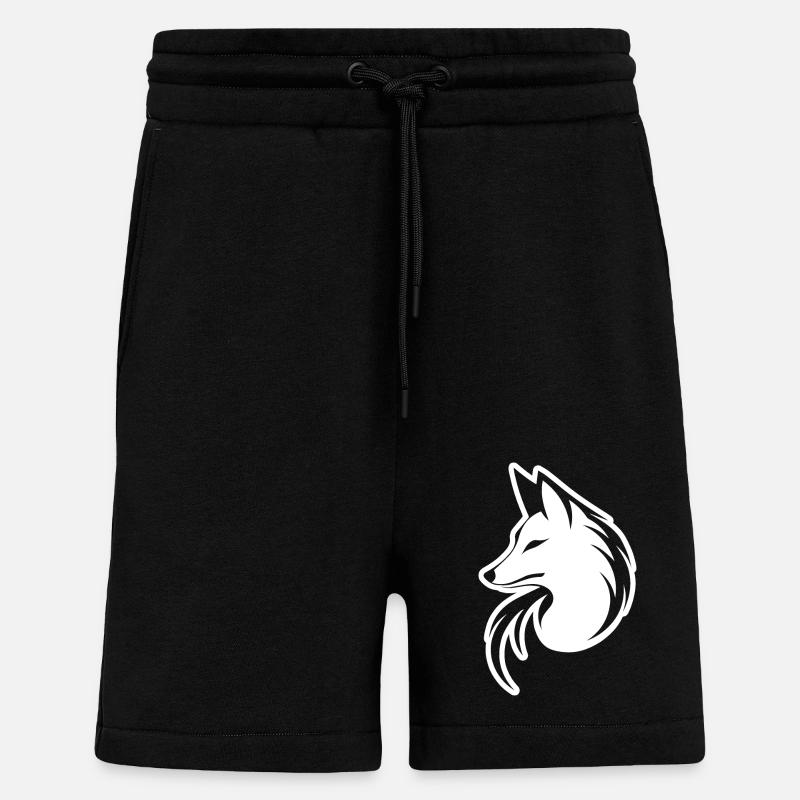 Fuchs Füchse - Shorts - made by SPREAD - SOLID BLACK