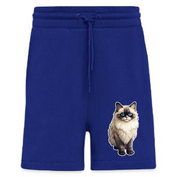 Ragdoll-Katze - Shorts - made by SPREAD - Iconic Blue - Vorne