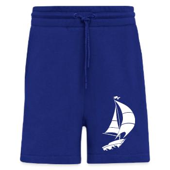Sailboat Sailing Yacht Sea Silhouette - Shorts - made by SPREAD - Iconic Blue - Front