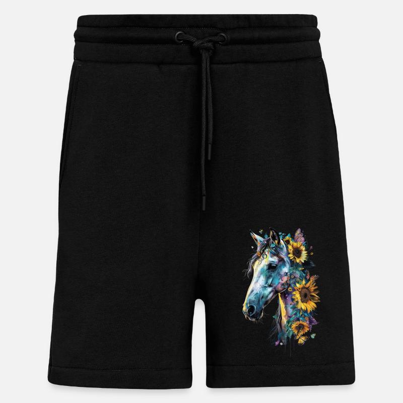 Arabisch - Shorts - made by SPREAD - SOLID BLACK