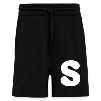 S - Shorts - made by SPREAD - SOLID BLACK - Vorne