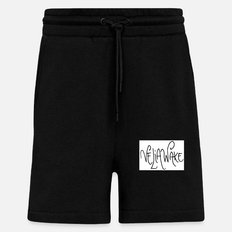 VELIAWAKE - Short bio décontracté fabriqué en UE - SOLID BLACK
