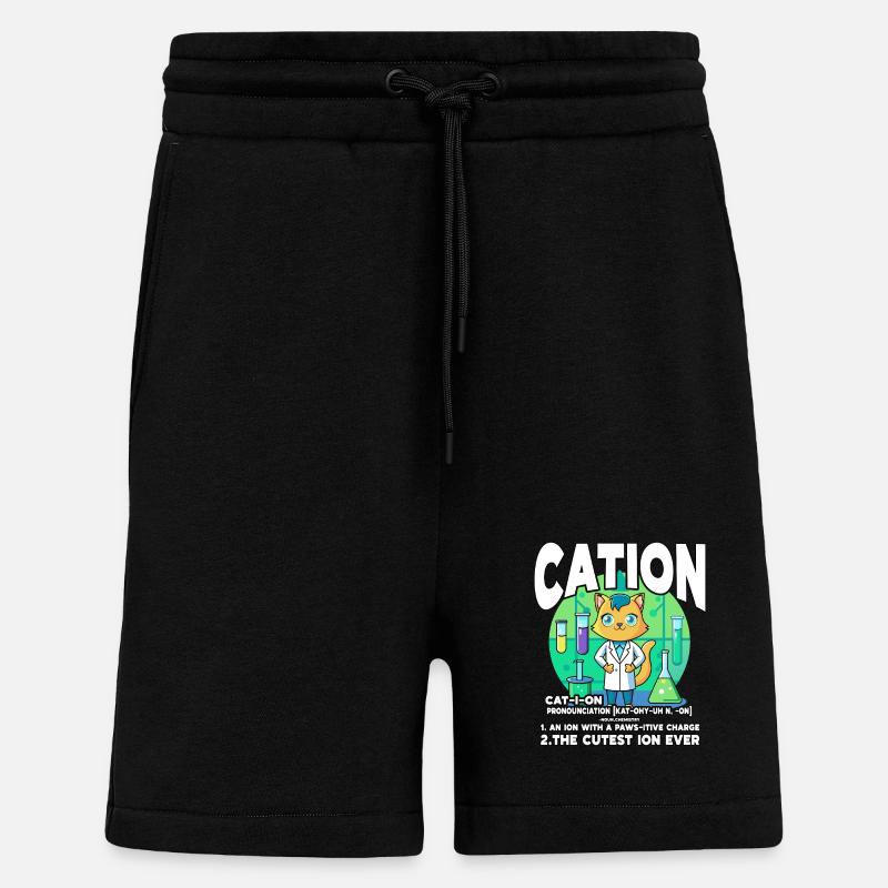 Cation - Shorts - made by SPREAD - SOLID BLACK