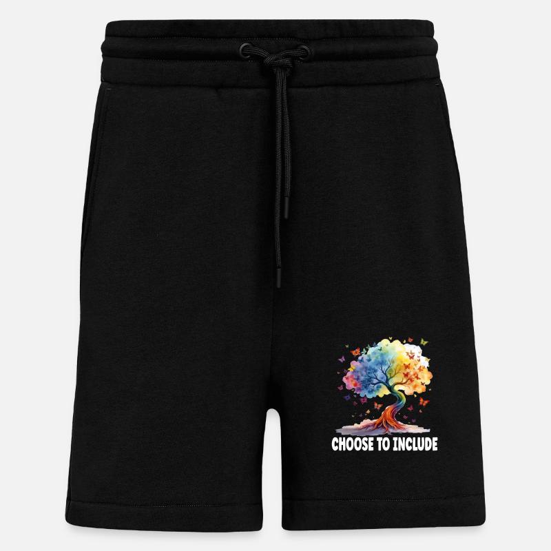 Choose to include - Shorts - made by SPREAD - SOLID BLACK