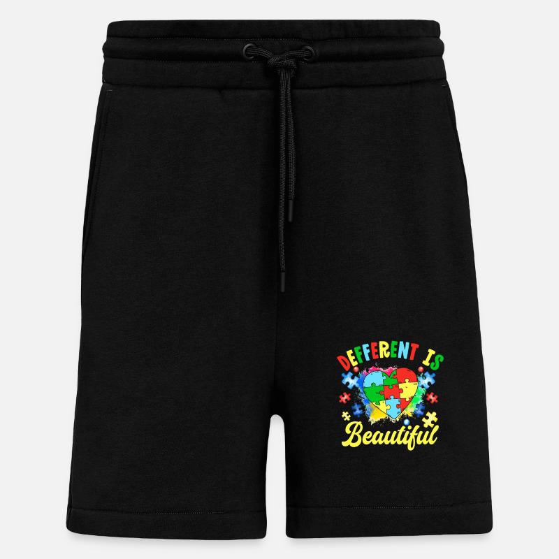 Anders ist schön - Shorts - made by SPREAD - SOLID BLACK