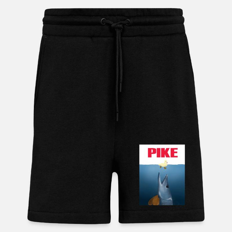 Pike attack - Shorts - made by SPREAD - SOLID BLACK