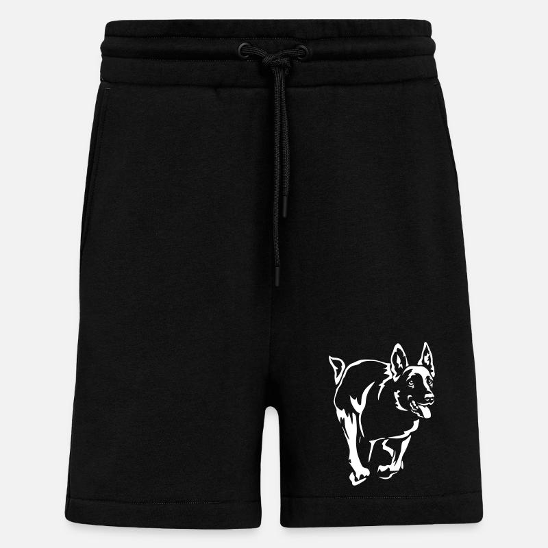 Malinois "Black Edition" - Shorts - made by SPREAD - SOLID BLACK