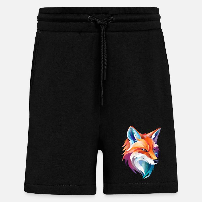Fuchs Design - Shorts - made by SPREAD - SOLID BLACK