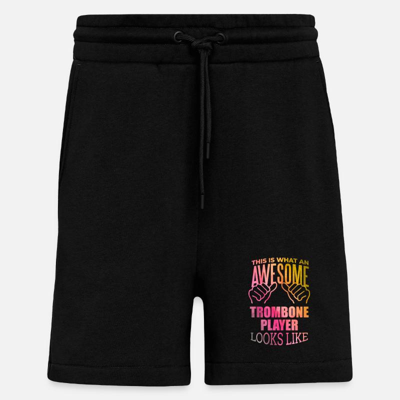 Posaune - Shorts - made by SPREAD - SOLID BLACK
