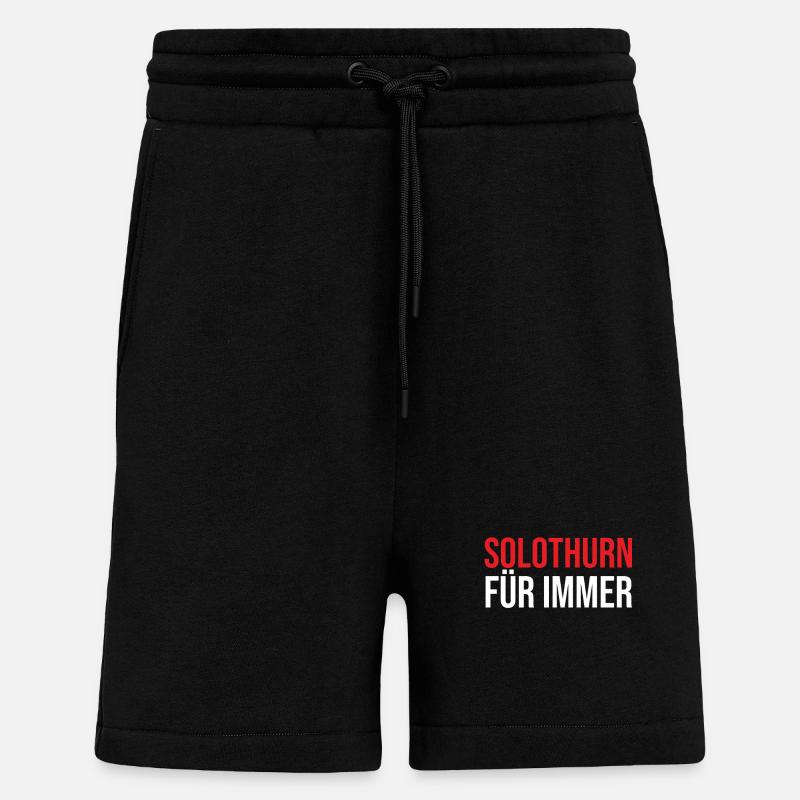 Solothurn forever - Shorts - made by SPREAD - SOLID BLACK