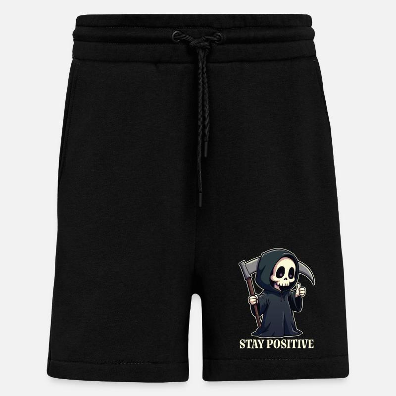 Bleiben Sie positiv - Shorts - made by SPREAD - SOLID BLACK