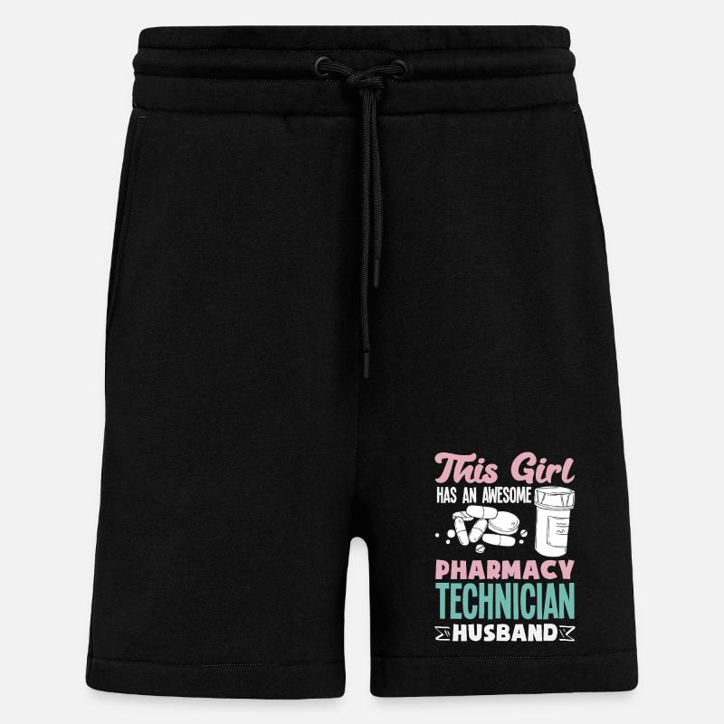 Apotheker Pharmazeutisch-technischer - Shorts - made by SPREAD - SOLID BLACK