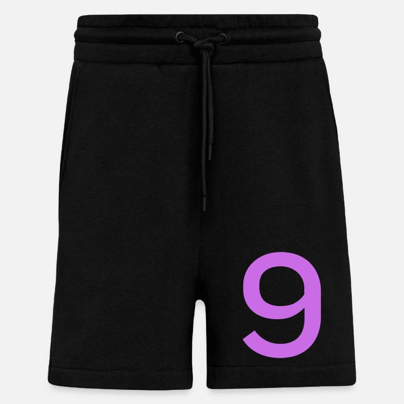 9 - Shorts - made by SPREAD - SOLID BLACK
