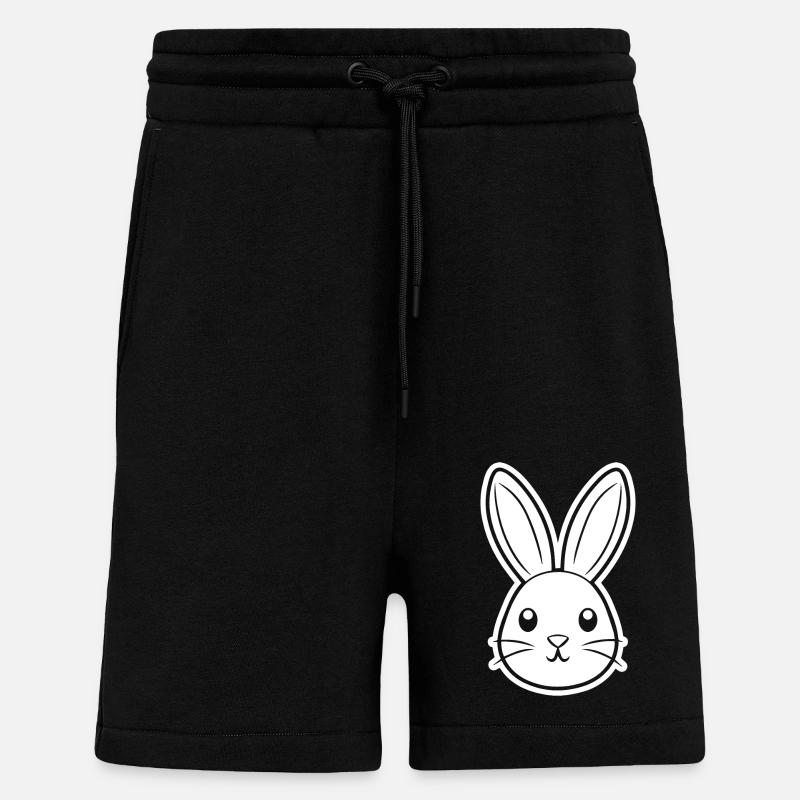 Rabbit Rabbit - Shorts - made by SPREAD - SOLID BLACK