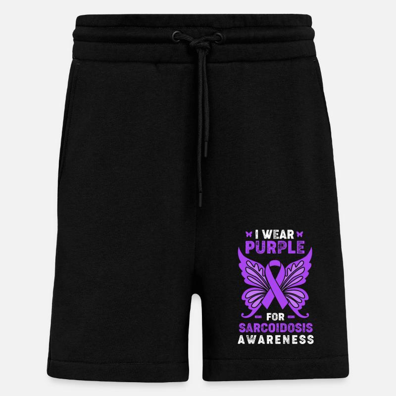 Sarkoidose - Shorts - made by SPREAD - SOLID BLACK