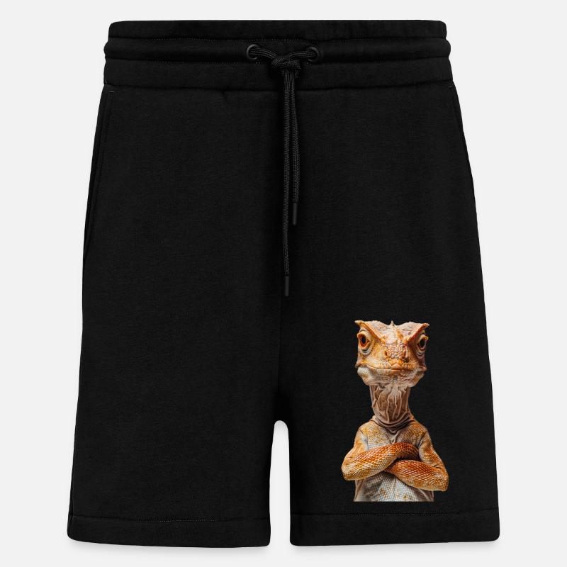Dinosaurier - Shorts - made by SPREAD - SOLID BLACK