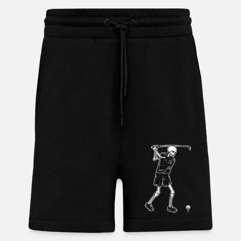 Golfspieler Golf - Shorts - made by SPREAD - SOLID BLACK